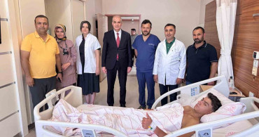 Adıyaman'da 'kunduracı göğsü'ne kapalı yöntemle başarılı müdahale