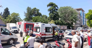 Adıyaman'da motosiklet ile otomobil çarpıştı: 1 yaralı