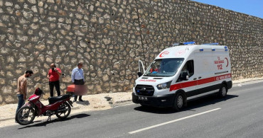 Adıyaman'da motosiklet kazası: 1 yaralı