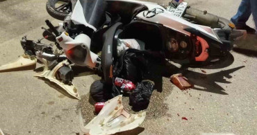 Adıyaman'da Motosiklet ve Otomobil Çarpıştı: 1 Yaralı