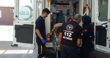Adıyaman'da otomobil ile motosiklet çarpıştı, 1 yaralı