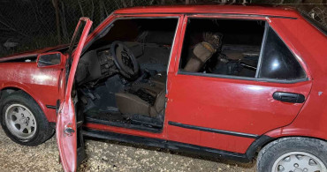 Adıyaman'da Park Halindeki Otomobil Kundaklandı