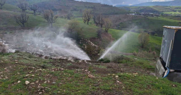 Adıyaman'da Recep Grup Suyu Hattında Arıza