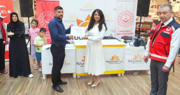 Adıyaman'da şehit yakınları ve gazilerin ebru sergisi açıldı