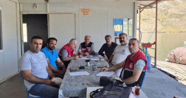 Adıyaman'da su ürünleri yetiştiriciliği tesislerine denetim ve bilgilendirme çalışmaları