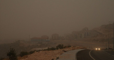 Adıyaman'da Toz Taşınımı Hayatı Olumsuz Etkiliyor