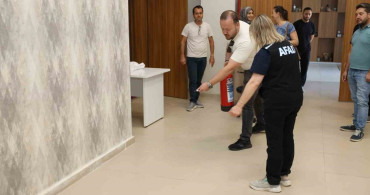 AFAD, Muğla Tarım ve Orman İl Müdürlüğü personeline acil durum eğitimi verdi