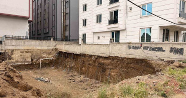 Afyonkarahisar’da inşaat alanında dikkat çeken güvenlik önlemi