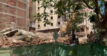 Afyonkarahisar’da otel yıkımında iş yerleri güvenlik gerekçesiyle kapatıldı