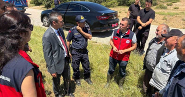 Afyonkarahisar'da tarım arazilerinde hasar tespit çalışmaları devam ediyor