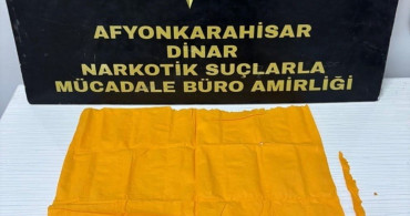 Afyonkarahisar'da uyuşturucu operasyonunda 2 kişi tutuklandı