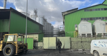 Afyonkarahisar'daki Yağ Fabrikasında Yangın Durumu