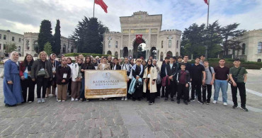 Afyonkarahisarlı Gençler, İstanbul'un Tarihi Zenginliklerini Keşfetti