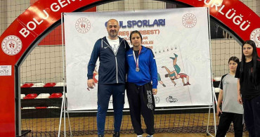 Afyonkarahisarlı Güreşçi Türkiye İkincisi Oldu