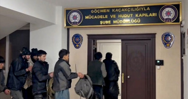 Ağrı Dağı'nda Düzensiz Göçmen Operasyonu