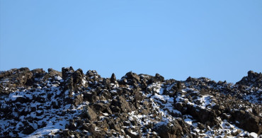 Ağrı Dağı'nda Kar Manzarası