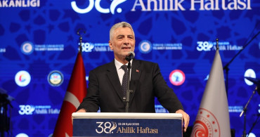 Ahilik Haftası Kapanış Töreni'nde Ticaret Bakanı Ömer Bolat'ın Açıklamaları