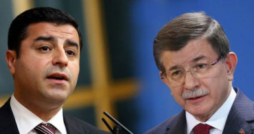 Ahmet Davutoğlu'ndan, Selahattin Demirtaş'ın Teklifine Cevap!