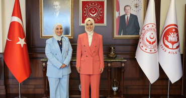 Aile ve Sosyal Hizmetler Bakanı Göktaş, DSÖ Temsilcisi Atatrah ile Görüştü
