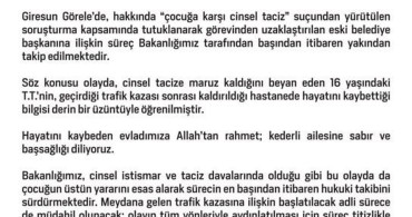 Aile ve Sosyal Hizmetler Bakanlığı'ndan Çocuk İstismarı Açıklaması