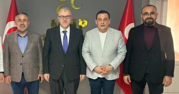 AK Parti Bilecik Heyetinden MHP İl Başkanına Ziyaret