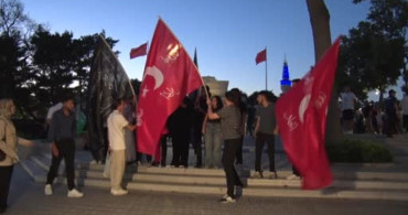 AK Parti Gençlik Kolları, Ayasofya yürüyüşünü coşkuyla gerçekleştirdi