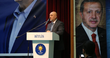 AK Parti Genel Başkan Yardımcısı Büyükgümüş, Bitlis'te Partililerle Buluştu