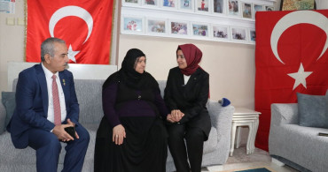 AK Parti Genel Başkan Yardımcısı Kaya, Adana'da Şehit Ailesini Ziyaret Etti