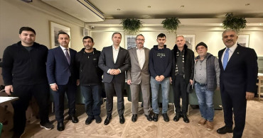 AK Parti Genel Başkanvekili Ala, İrlanda'da Partililerle Buluştu