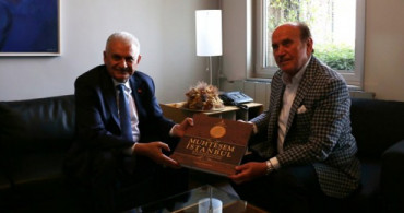 AK Parti İstanbul Adayı Binali Yıldırım, İBB Eski Başkanı Kadir Topbaş'ı Ziyaret Etti