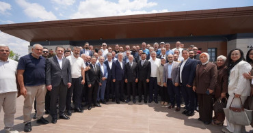 AK parti kayseri teşkilatı, görevdeki 500. gününü istişare toplantısıyla kutladı