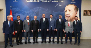 Ak parti terme ilçe başkanlığı’nda bayrak değişimi: başkan mümin osman ertan oldu