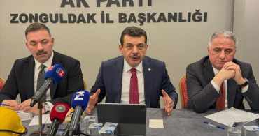 AK Parti Zonguldak Milletvekilleri Basın Toplantısında Önemli Açıklamalara İmza Attı