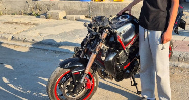 Akçadağ'da otomobil ile motosiklet çarpıştı: 2 yaralı