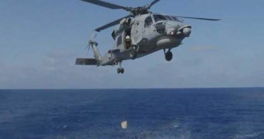 TCG Gemlik Fırkateyni ile Libya Açıklarında Tatbikat