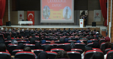 Akif’in Diliyle Çanakkale Konferansı Erzincan'da Gerçekleşti