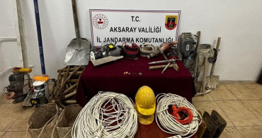 Aksaray'da Define Avcıları Suçüstü Yakalandı
