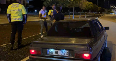 Aksaray'da kaza yapan sürücü alkol testi sonrası açıklama yaptı