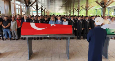 Aksaray'da Kıbrıs gazisi İlyas Çal askeri törenle son yolculuğuna uğurlandı