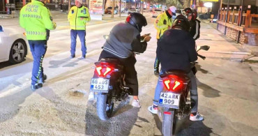 Aksaray'da Motosiklet Denetimleri Artırıldı