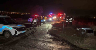 Aksaray'da Polisle Şaşırtan Kovalamaca: Alkollü Sürücü Sulama Kanalına Uçtu