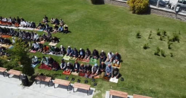 Aksaray'da Yağışlar İçin Şükür Duası