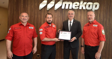 AKUT'tan Mekap'a Teşekkür Ziyareti