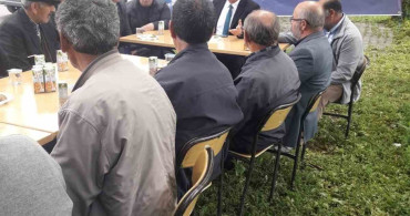 Akyaka'da Başkan Toptaş ile Vatandaşlar Buluştu