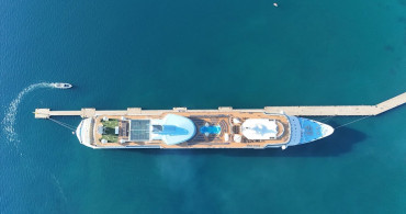 Alanya Limanı'na Kruvaziyer Ziyareti