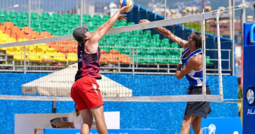 Alanya'da CEV Plaj Voleybolu Milletler Kupası Başladı