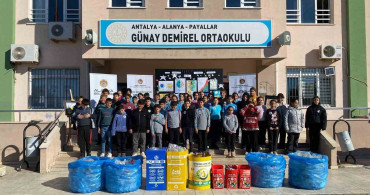 Alanya'da geleceğe yeşil yatırım: 3 bini aşkın öğrenciye çevre eğitimi