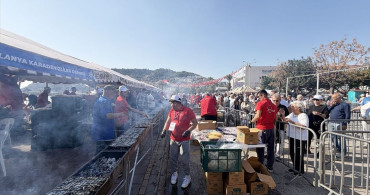 Alanya'da Hamsi Festivali Coşkusu Başladı