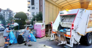 Alanya'da Kurban Bayramı'nda 10 Bin Ton Atık Toplandı