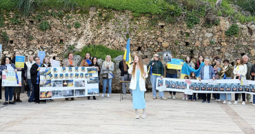 Alanya'da Rusya-Ukrayna Savaşının 4. Yıl Dönümü Etkinliği